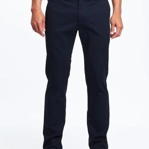 Slim Uniform Non-Stretch Chino Pants